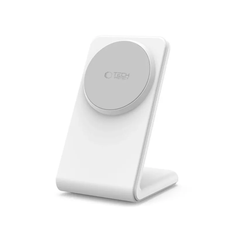 TECH-PROTECT QI15W-A38 Caricatore wireless magnetico MagSafe bianco