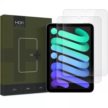 HOFI Glass Pro+ Pellicola protettiva in vetro temperato 2 pezzi per Apple iPad Mini 8,3 pollici 6ª/7ª generazione trasparente