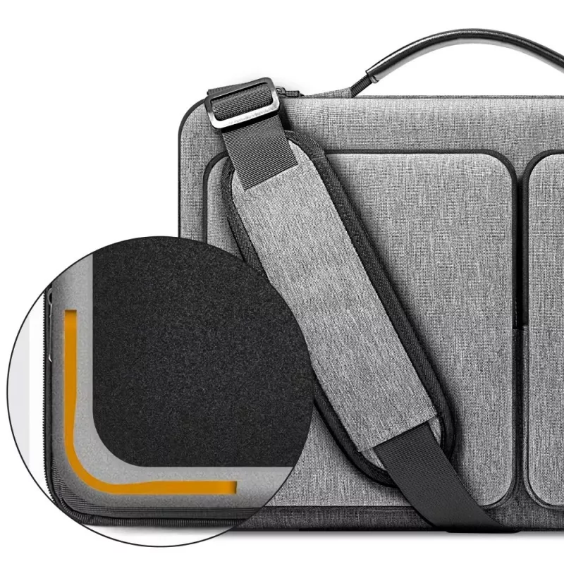 Tech-Protect Defender Bag Custodia per laptop 13-14 grigio