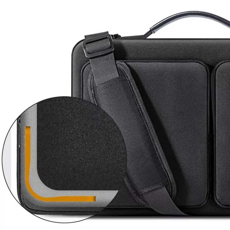 Tech-Protect Defender Custodia per laptop 15-16 pollici nero