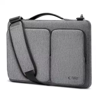 Tech-Protect Defender Borsa per laptop 15-16 pollici grigio
