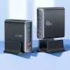 Tech-Protect DC80W-GAN caricabatterie GaN 80W USB-C 6-PORT nero