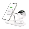 TECH-PROTECT QI15W-A45 Caricatore wireless magnetico MagSafe 3-in-1 bianco