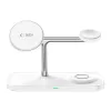 TECH-PROTECT QI15W-A45 Caricatore wireless magnetico MagSafe 3-in-1 bianco