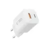 TECH-PROTECT NCM33 Caricatore da rete 2 porte PD 33W / QC3.0 bianco