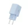 TECH-PROTECT NCM33 caricabatterie da rete 2 porte PD 33W / QC3.0 azzurro