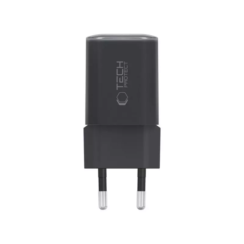 TECH-PROTECT NCM33 caricabatterie da rete 2 porte PD 33W / QC3.0 nero