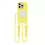 Tech-Protect Magnecklace MagSafe cover per Apple iPhone 16 Pro giallo