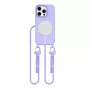 Tech-Protect Magnecklace MagSafe cover per iPhone 16 Pro Max lavanda