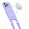 Tech-Protect Magnecklace MagSafe cover per iPhone 16 Pro Max lavanda