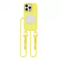 Tech-Protect Magnecklace MagSafe cover per iPhone 16 Pro Max, giallo