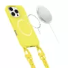 Tech-Protect Magnecklace MagSafe cover per iPhone 16 Pro Max, giallo