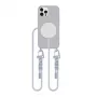 Tech-Protect Magnecklace MagSafe cover per iPhone 12 / 12 Pro - grigio