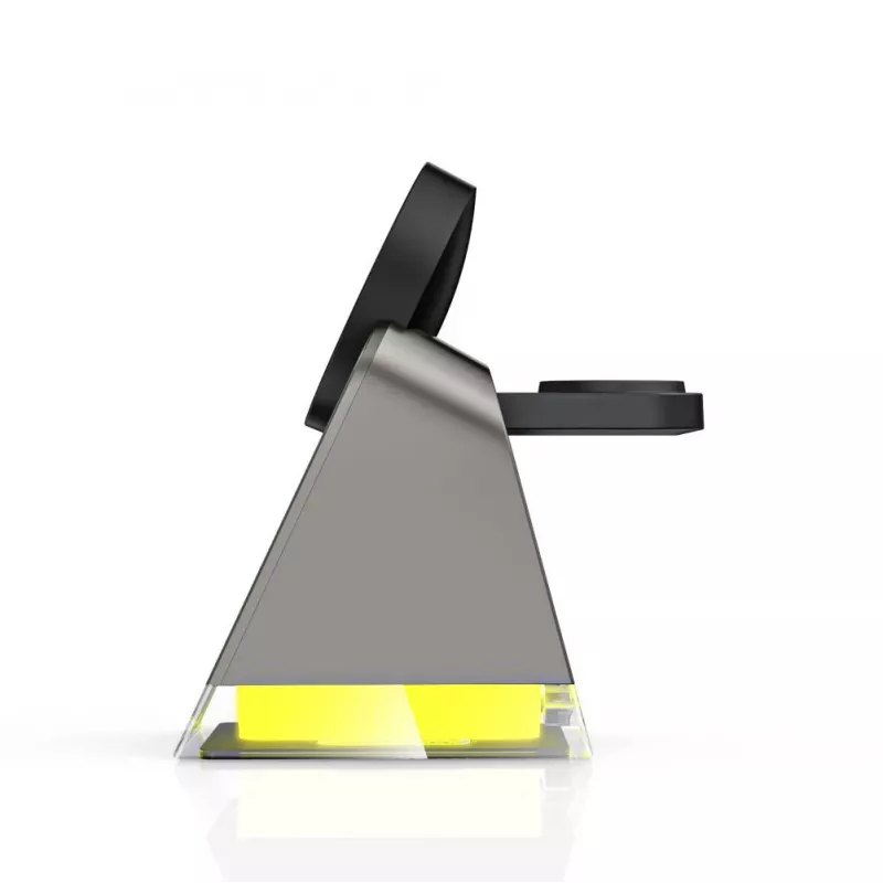 Tech-Protect QI15W-A43 stazione di ricarica wireless MagSafe 3IN1 nera