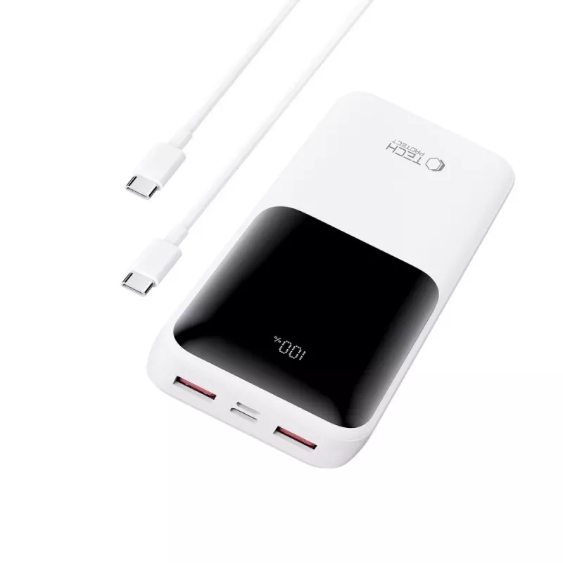TECH-PROTECT PB02 power bank 20000mAh 22,5W bianco