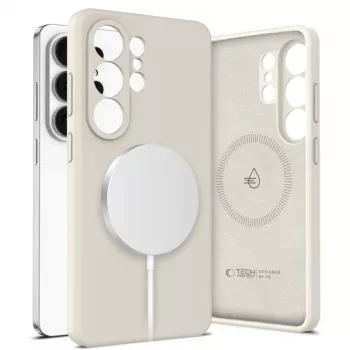 Tech-Protect Silicone MagSafe cover per Samsung Galaxy S26 Ultra - Cosmic Latte