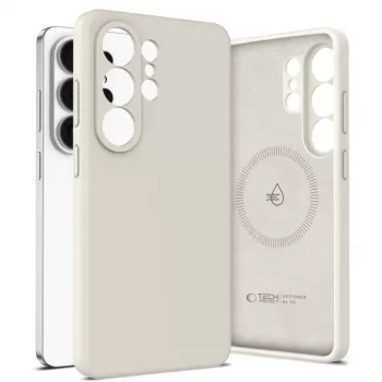 Tech-Protect Silicone MagSafe cover per Samsung Galaxy S26 Ultra - Cosmic Latte