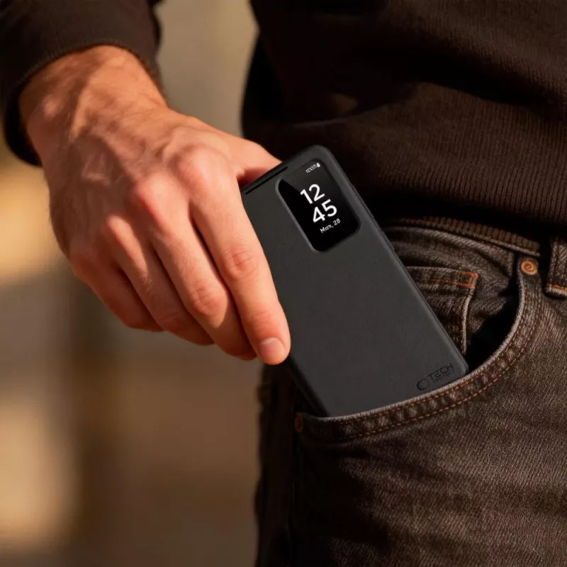 TECH-PROTECT Smart Wallet Galaxy S26 Ultra nero opaco