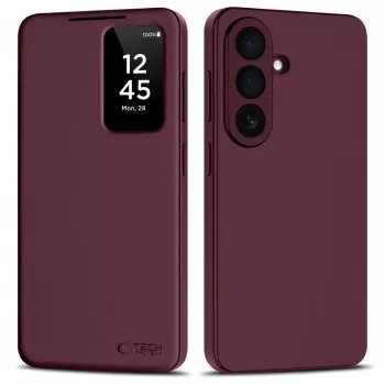 TECH-PROTECT Smart Wallet cover per Samsung Galaxy S26+ Plus, Mulberry