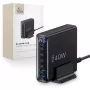TECH-PROTECT DC240W-GAN caricabatterie da tavolo 6 porte PD 240W / QC3.0 nero