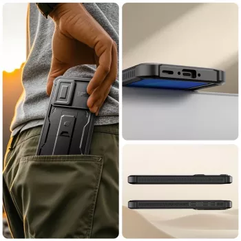 TECH-PROTECT Kevlar Cam+ Confezione da 2 Protezione Lenti Fotocamera per Samsung Galaxy A36 / A37 5G Nero