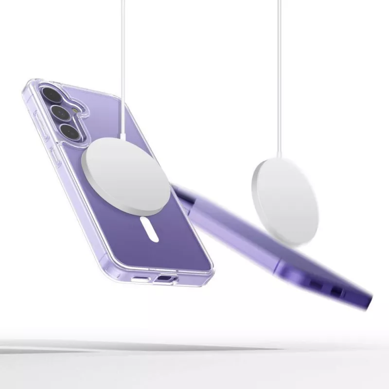 Tech-Protect Flexair Hybrid Custodia MagSafe per Samsung Galaxy A57 5G, Trasparente