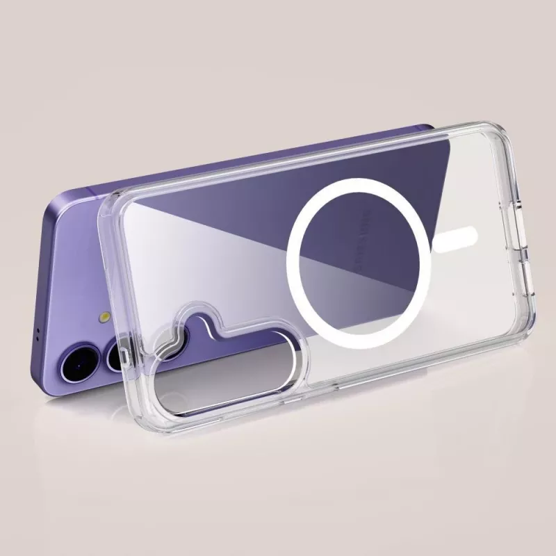 Tech-Protect Flexair Hybrid Custodia MagSafe per Samsung Galaxy A57 5G, Trasparente