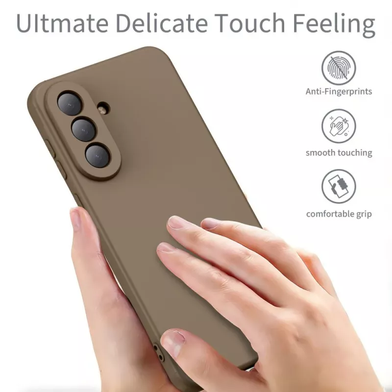 Tech-Protect Icon Galaxy A57 5G Marrone Custodia Posteriore TPU