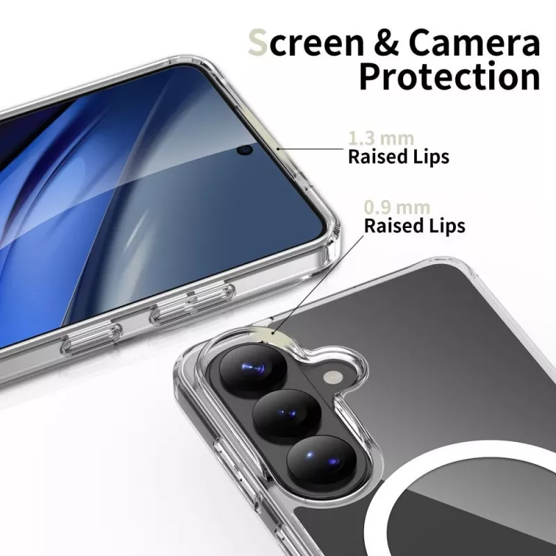Tech-Protect Flexair Hybrid Custodia MagSafe per Samsung Galaxy A36 / A56 / A37 5G, Trasparente