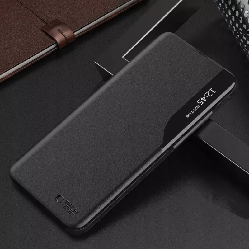 Tech-Protect Smart View Custodia per Samsung Galaxy A37 5G, Nero