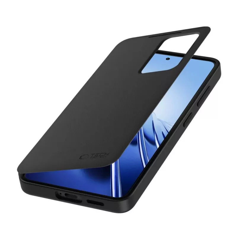 Tech-Protect Smart Wallet Custodia per Samsung Galaxy A37 5G, Nero Opaco