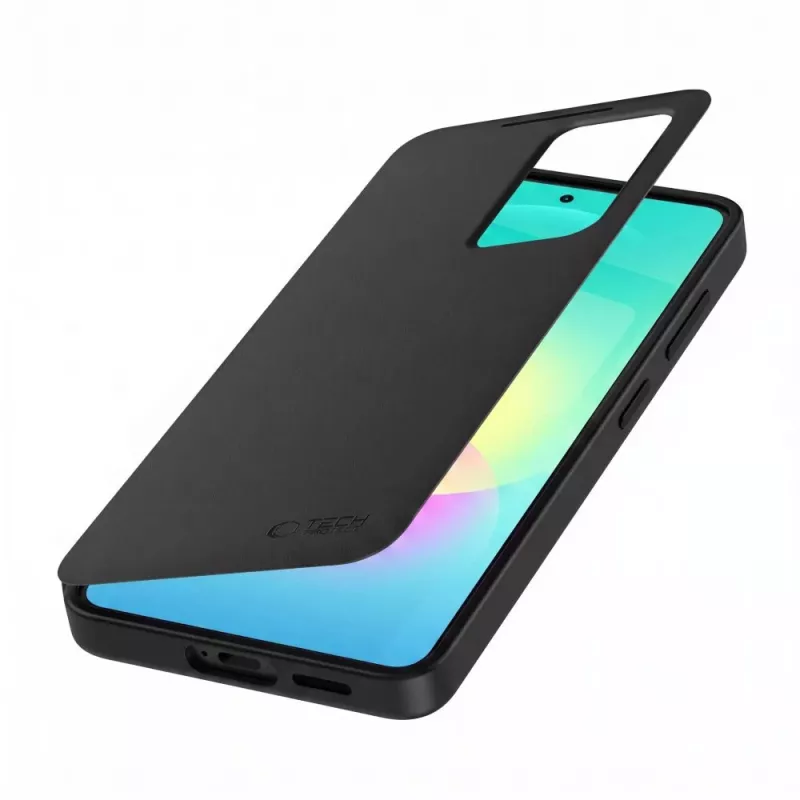 TECH-PROTECT Smart Wallet Custodia per Samsung Galaxy A27 5G, Nero Opaco
