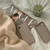 Tech-Protect Silicone Custodia MagSafe per Apple iPhone 16E / 17E - Marrone Cioccolato