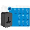 TECH-PROTECT TA300 Adattatore da Viaggio EU / UK / US / AU Nero