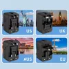 TECH-PROTECT TA300 Adattatore da Viaggio EU / UK / US / AU Nero