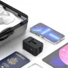 TECH-PROTECT TA300 Adattatore da Viaggio EU / UK / US / AU Nero
