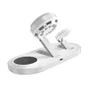 TECH-PROTECT A51 ARCTICBOOST Ricarica Wireless Magnetica MagSafe 3 in 1 25W Qi2.2 Bianco