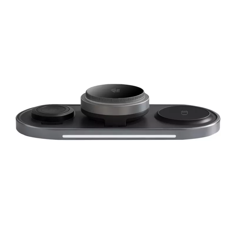 TECH-PROTECT A51 ARCTICBOOST Ricarica Wireless Magnetica MagSafe 3 in 1 25W Qi2.2 Nero