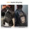 K&F Concept Sling Camera Bag 10L Crossbody DSLR Camera Bag nero KF13.176
