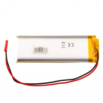 Akyga AKY0829 LP123497 batteria Li-Po 3.7V 4500mAh con PCM JST 2.54 2-Pin 150mm