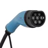 Akyga AK-EC-22 caricabatterie EV mobile, Type 2, spina CEE 5 poli, trifase, 32 A, 22 kW, LCD, 5 m