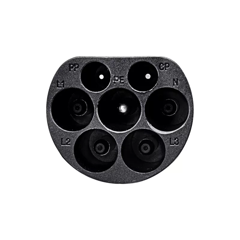 Akyga AK-SC-E16 Connettore di ricarica EV Tipo 2, trifase, 32 A, blu