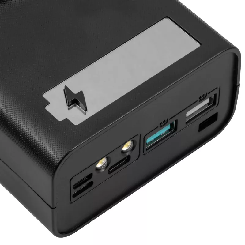 Akyga AK-BC-05 Case per power bank 37000 mAh, 12x 18650, 22,5W, Qi, USB-C, 2x USB-A, Lightning