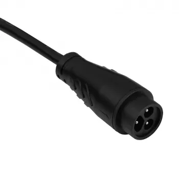 Akyga AK-EV-20 caricabatterie per e-scooter per batterie ricaricabili Li-Ion 48 V (13S), 54,6 V, 2 A, 109 W, connettore maschio LP16, 1,2 m