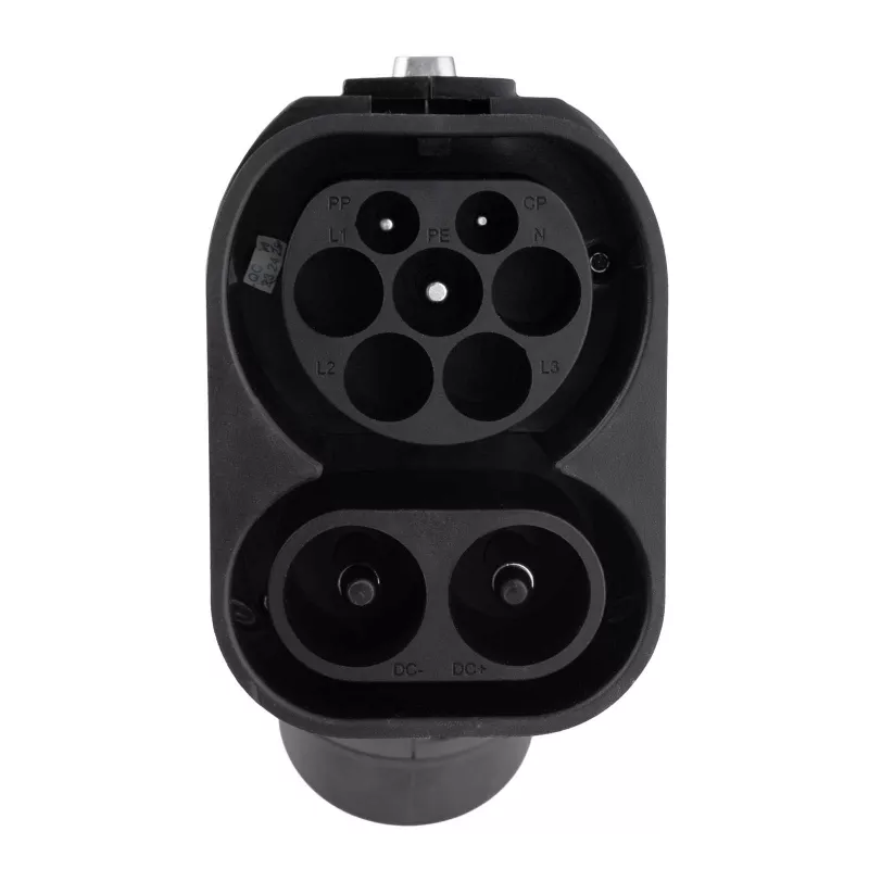 Akyga AK-SC-E20 adattatore di ricarica DC CCS2 su GB/T 1000V 250A nero
