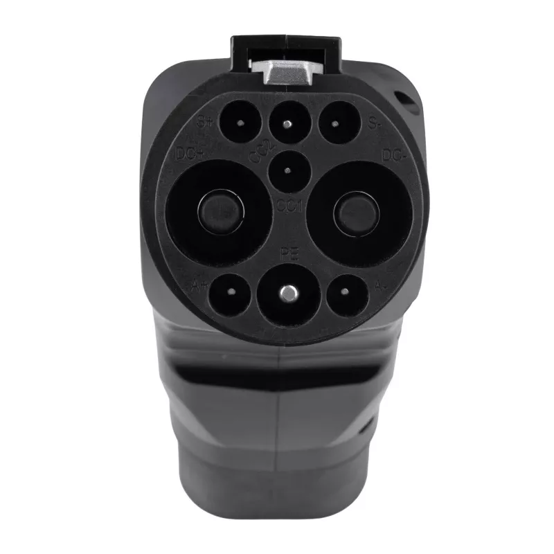 Akyga AK-SC-E20 adattatore di ricarica DC CCS2 su GB/T 1000V 250A nero