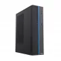 Akyga AK-302-01BL case per PC SFF, Micro-ATX / Mini-ITX, USB-C + 2x USB 3.0 + USB 2.0, senza alimentatore, nero
