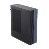 Akyga AK-302-01BL case per PC SFF, Micro-ATX / Mini-ITX, USB-C + 2x USB 3.0 + USB 2.0, senza alimentatore, nero