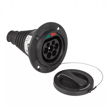 Akyga AK-SC-E25 Connettore Femmina Type 2 1-Phase 32A Connettore Maschio