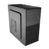 Akyga AK19BK case per PC micro-tower, Micro-ATX / Mini-ITX, USB-C + USB 3.0 + 2x USB 2.0, senza alimentatore, nero